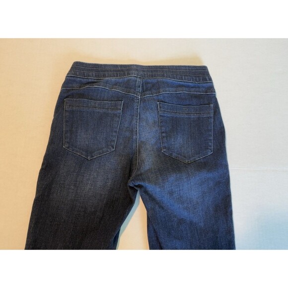 Democracy High Rise Elastic Waist Womens Jeans Pull On Sz 4 Cotton & Spandex - Picture 9 of 14